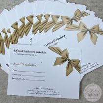 Ajándékutalvány minimum 10.000 forint értékben