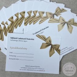 Ajándékutalvány minimum 10.000 forint értékben