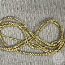 Arany, fémszálas, 4 mm zsinór