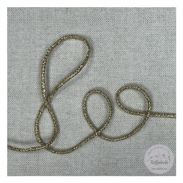 Torlen zsinór: 3 mm, arany