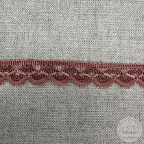 Nagyon különleges, sötét mályva, félgömb alj (b11)