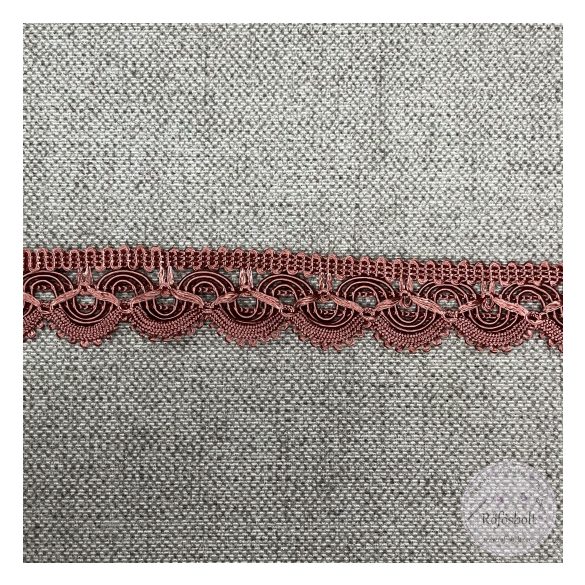 Nagyon különleges, sötét mályva, félgömb alj (b11)