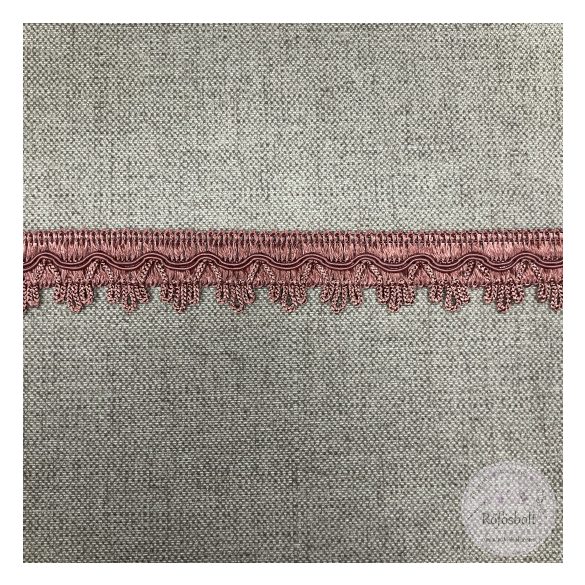 Terracotta, csipkés alj (b17)