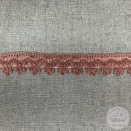 Puha rozsdás barna, csipkés alj (b18)