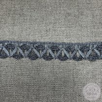 Sötét ezüst, félgömb alj (b22)