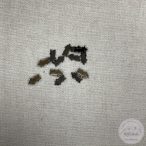 Nyíl alakú, beütős dísz bronz színből