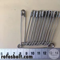 Biztosítótű: 6 cm-es (12db)