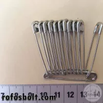 Biztosítótű: 4 cm-es (12db)