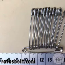 Biztosítótű: 5 cm-es (12db)