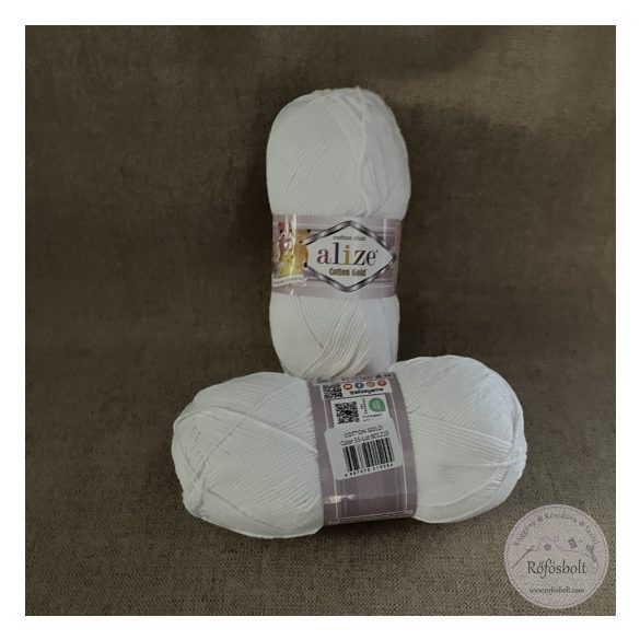 Cotton Gold: 55, fehér