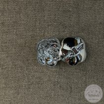 Felvarrható, áttetsző rózsa