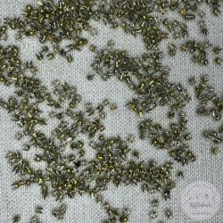 Metál zöld szegecs