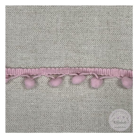 Pompon szalag: fáradt rózsa