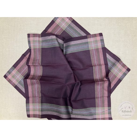 Férfi zsebkendő: bordó, sötétkék, barna