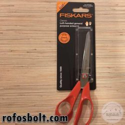 Fiskars balkezes, általános használatú olló