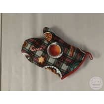 Főzőkesztyű karácsonyi sütikkel