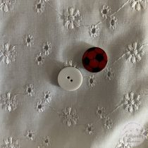 Piros-fekete foci labda