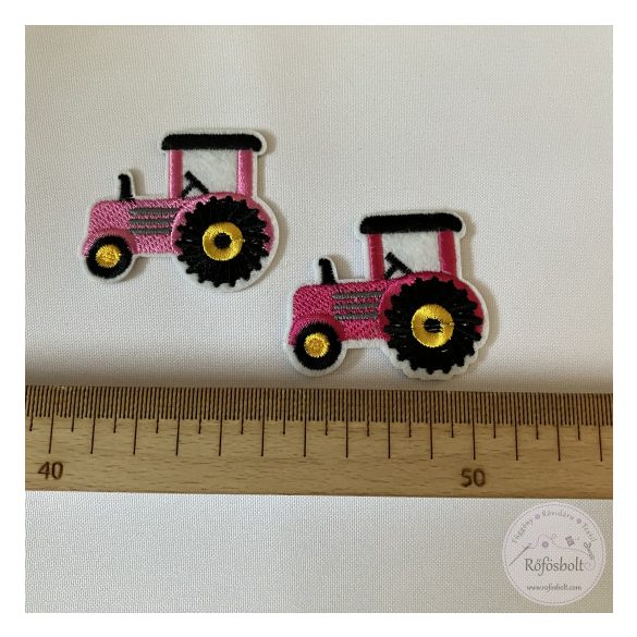Rózsaszín traktor, 6x5 mc (FVF33)
