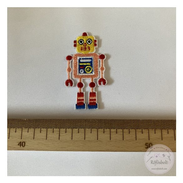 Színes robot, 4x8 cm (FVF35)