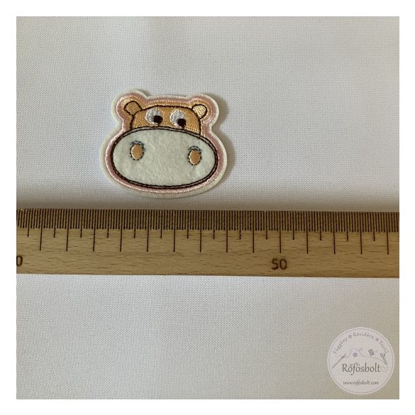 Barátságos víziló, 6x5 cm (FVF46)