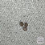 Alul hurkolt, pici, csillogó puha barna (g100)