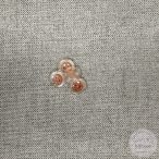 Áttetsző szélű, narancs közepű