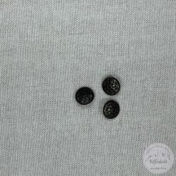 Alul hurkolt, díszes, bronz (g104)