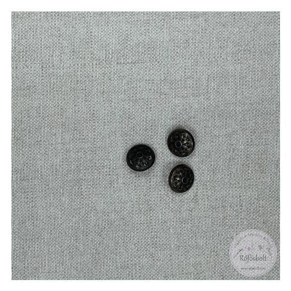 Alul hurkolt, díszes, bronz (g104)