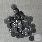 Alulhurkolt, lapos, sötét ezüst (g107)