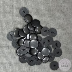 Alulhurkolt, lapos, sötét ezüst (g107)