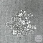 Átlátszó, nagy ágynemű gomb