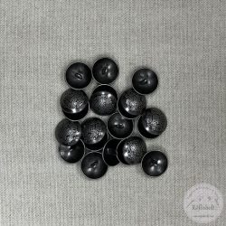 Alulhurkolt, címeres, sötét ezüst (g109)