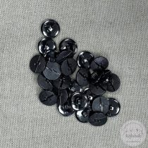 Alulhurkolt, rücskös hatású díszgomb (g110)