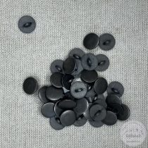 Alulhurkolt, sötét ezüst, teljesen lapos (g113)