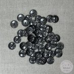 Alulhurkolt, mattított, díszes hatású gomb (g118)