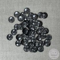 Alulhurkolt, mattított, díszes hatású gomb (g118)