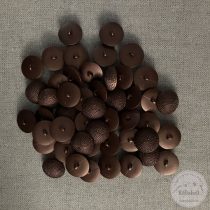 Alul hurkolt, rücskös tetejű, bonzos színű (g15)