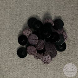 Alul hurkolt, pezsgő-fekete csíkos (g16)