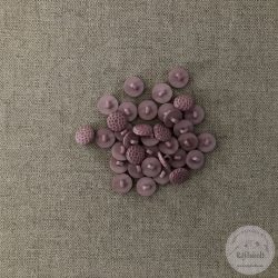 Alul hurkolt, púder rózsa, kis vonalkák a színén (g17a)