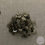 Alul hurkolt, bronz színű, fonott mintás (g18)