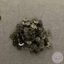 Alul hurkolt, bronz színű, fonott mintás (g18)