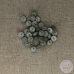 Alul hurkolt, pasztell zöld, színén vonalkák (g22)