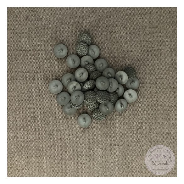 Alul hurkolt, pasztell zöld, színén vonalkák (g22)