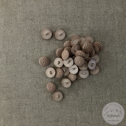 Alul hurkolt, fáradt barack, színén vonalkák (g23)