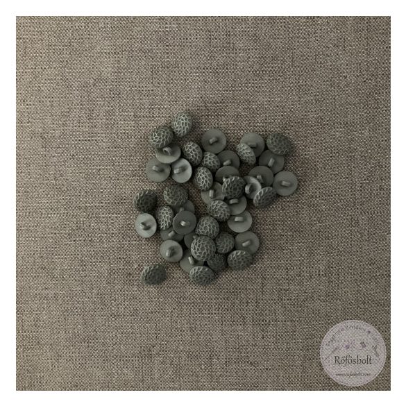 Alul hurkolt, pasztell zöld, színén vonalkák (g24)