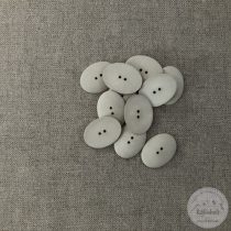 Két lyukú, piszkos fehér (g25)