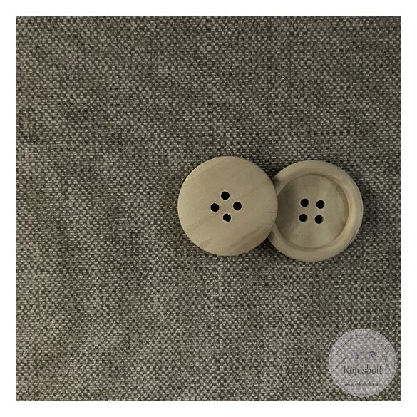 Fa hatású kabátgomb