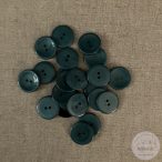 Két lyukú, kellemes zöld, nagy gomb (g6)