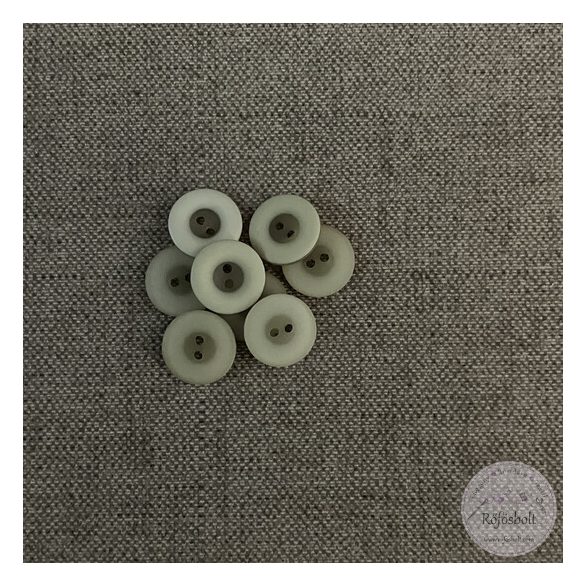 Széles, csont színű perem, kicsi, drapp belső