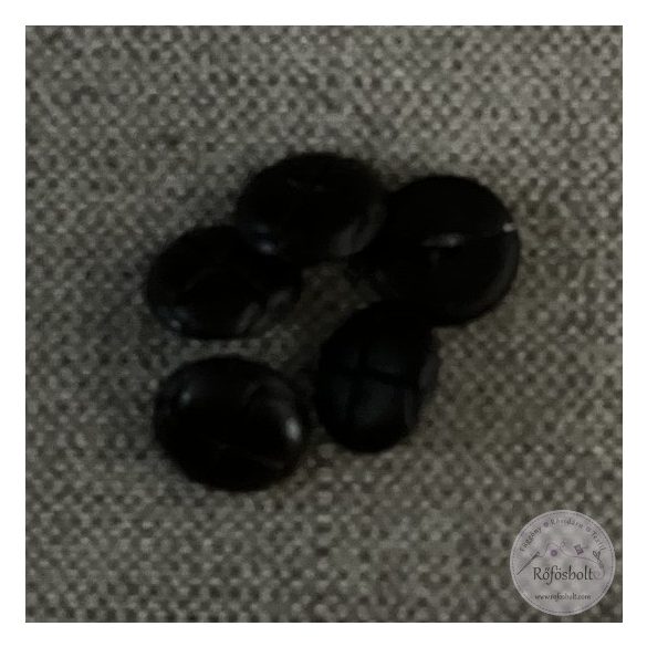 Bőrhatású, sötét barna, alul hurkolt